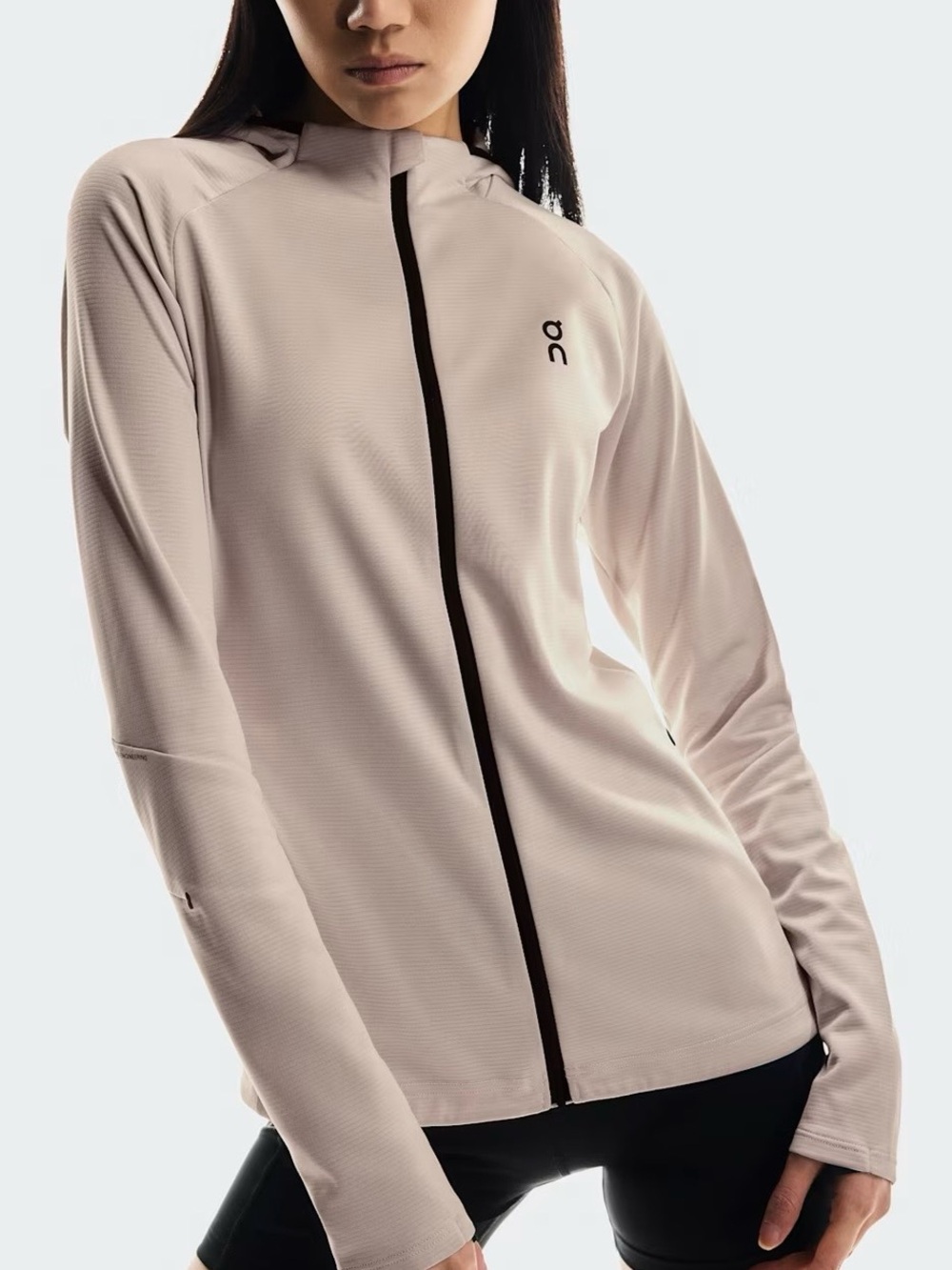 On Running Climate Hooded Zip Jacket Sz M